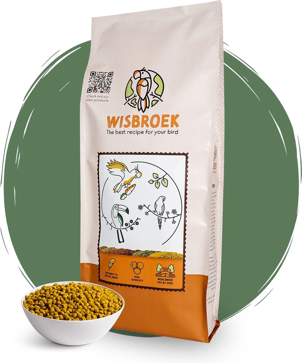 Softbill Diet Large 10kg von Wisbroek – Produktfoto