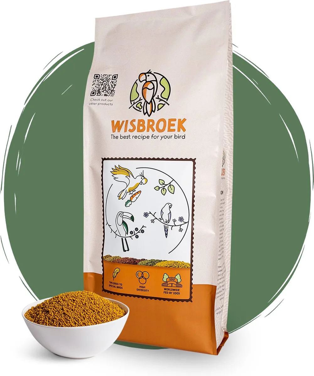 Softbill Diet Small 10kilo de Wisbroek – photo produit