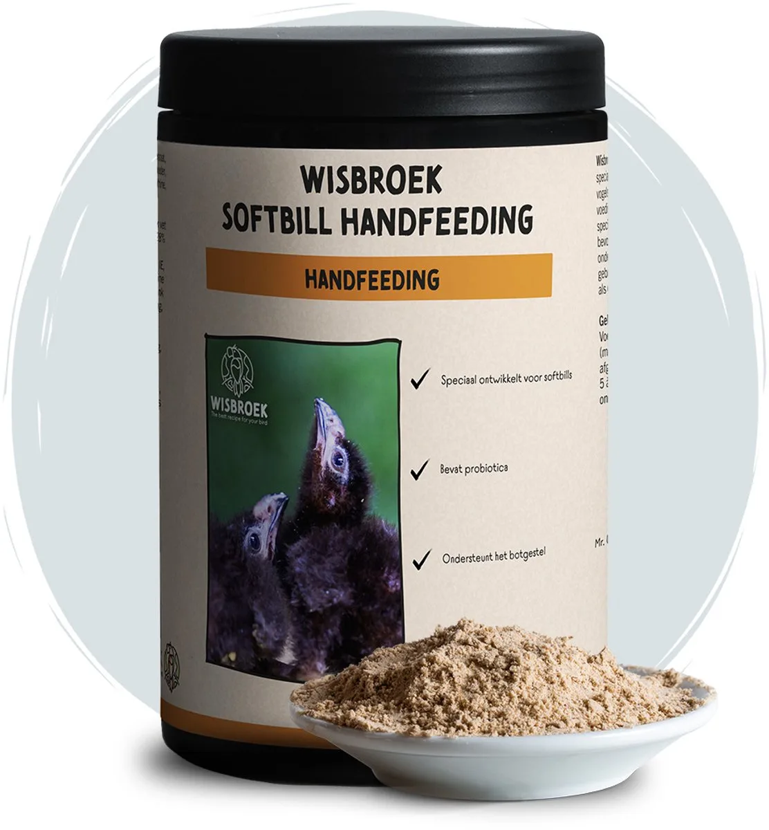 Softbill Handfeeding (700 gram) de Wisbroek – photo produit