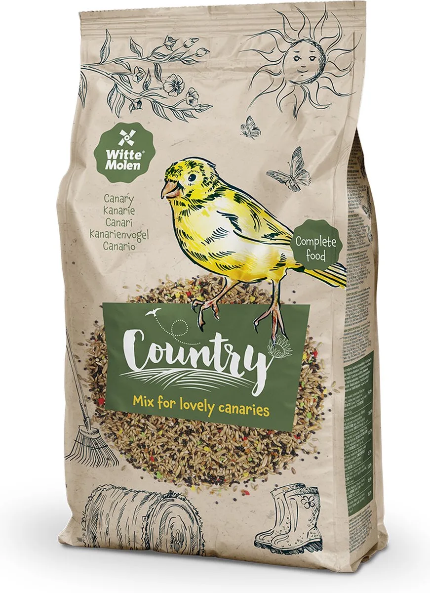 Binnenvogelvoer - Vogel - Country Kanarie 2,5kg - 1st de Witte Molen – photo produit