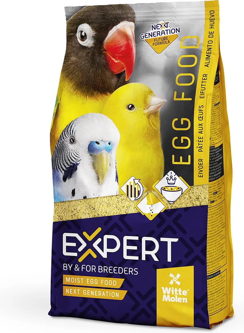 Binnenvogelvoer - Vogel - Expert Eivoer Next Generation 1kg - 1st by Witte Molen – product photo