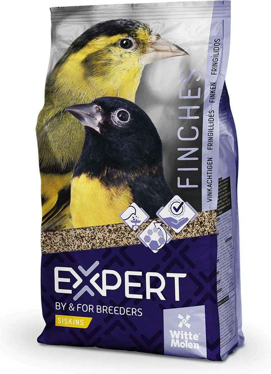 Binnenvogelvoer - Vogel - Expert Sijzen 2kg - 1st van Witte Molen – productfoto