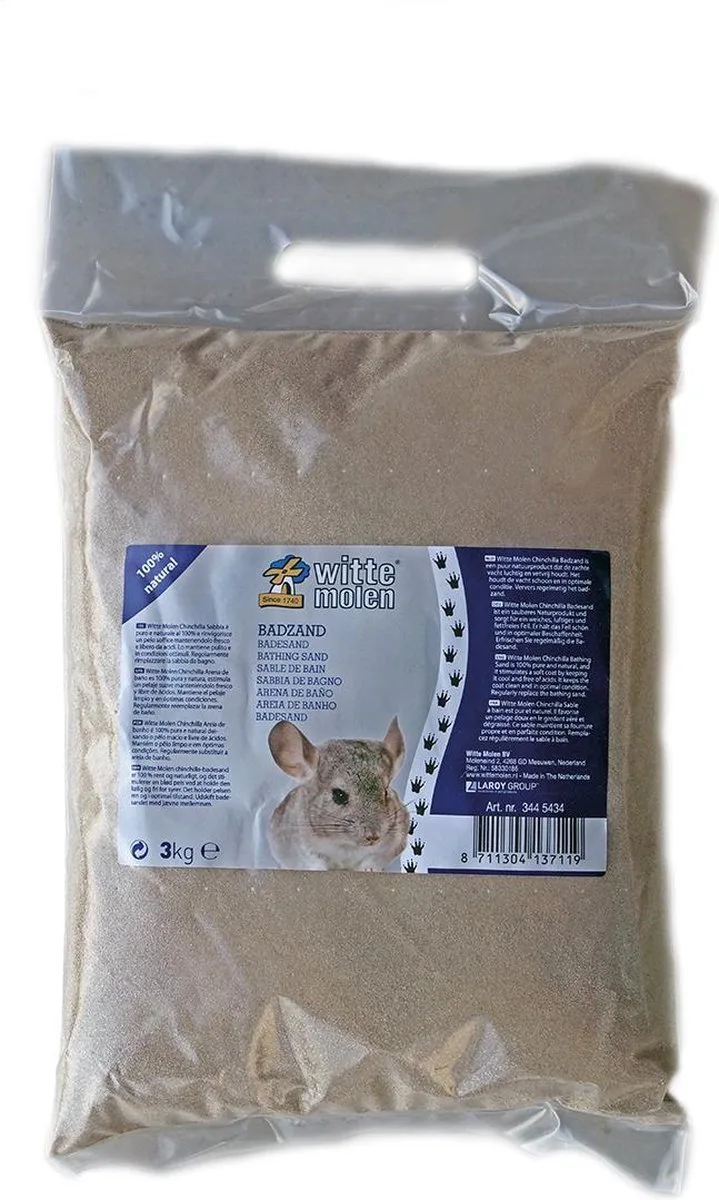Chinchillazand - Bodembedekking - 3 kg by Witte Molen – product photo