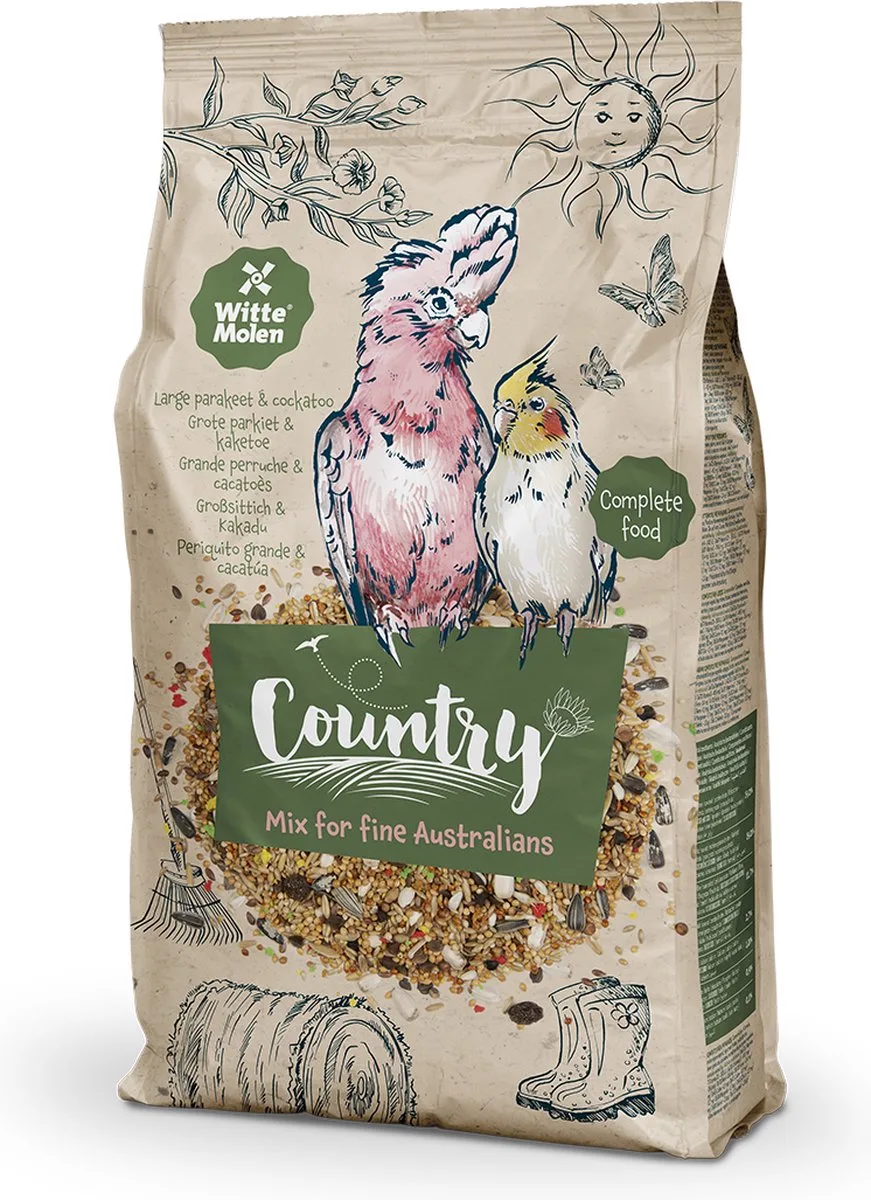 country grote parkiet 2,5kg de Witte Molen – photo produit
