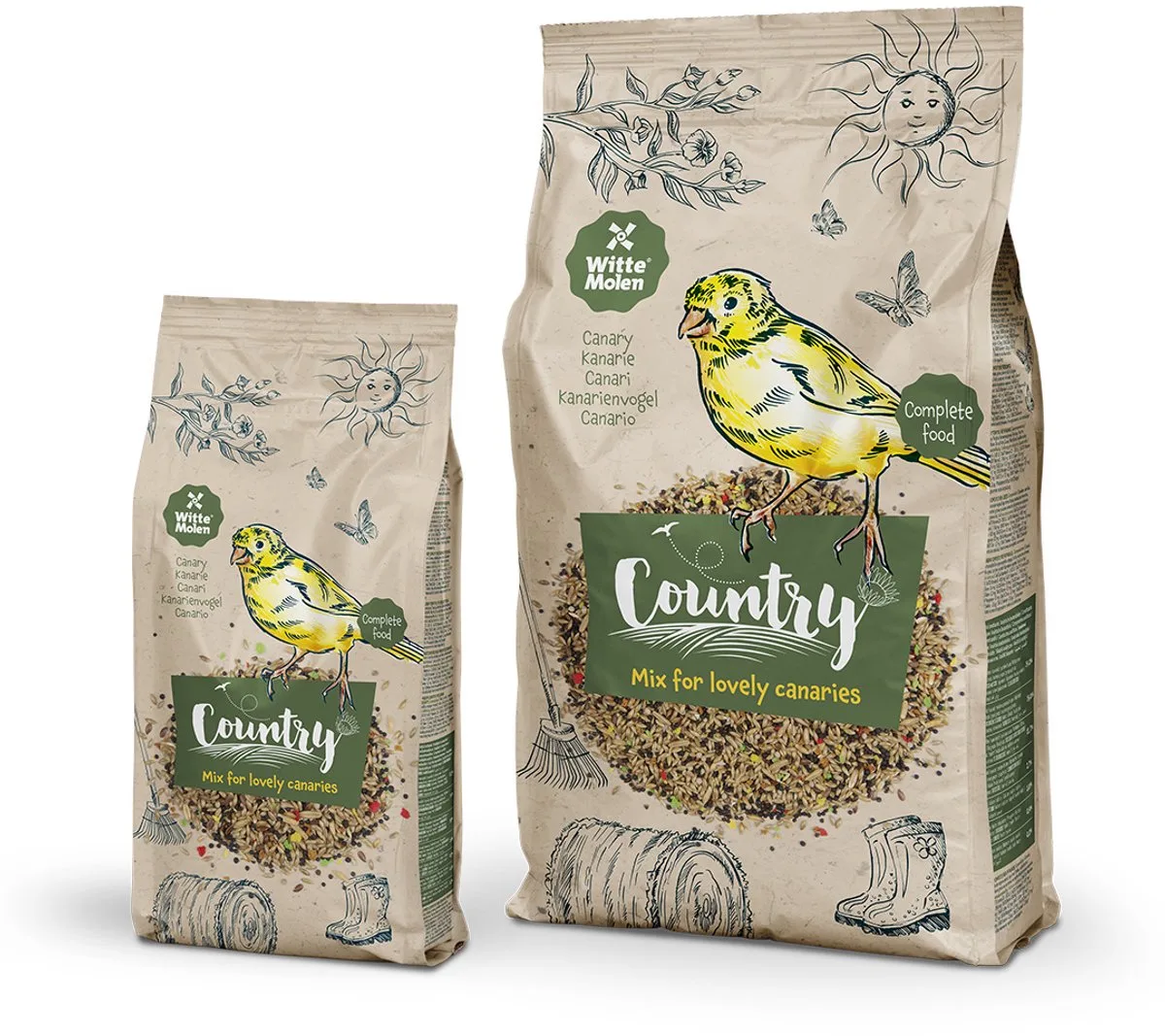 Country kanarie 2,5KG de Witte Molen – photo produit
