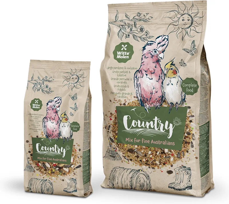 Country - Vogelvoer - Grote Parkiet - 550GR - 1ST de Witte Molen – photo produit