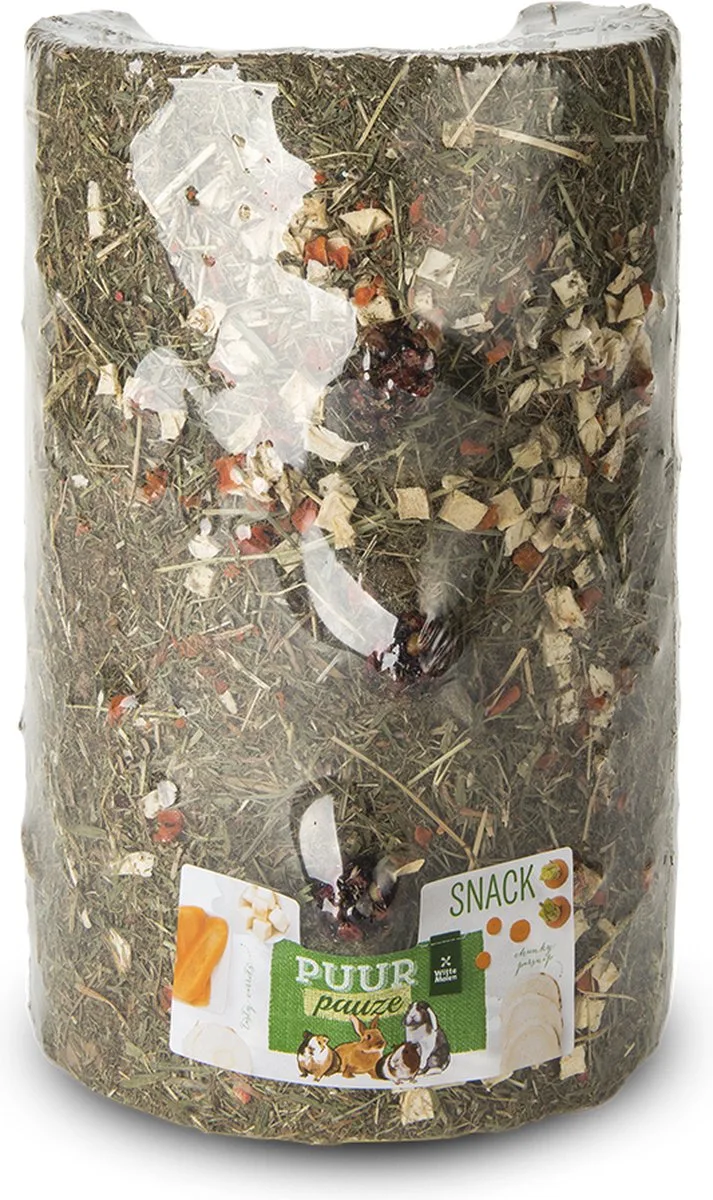 Knaagdierensnack - Knaagdier - Puur Pauze Tunnel Hooi Paprika Selder 280gr - 1st von Witte Molen – Produktfoto