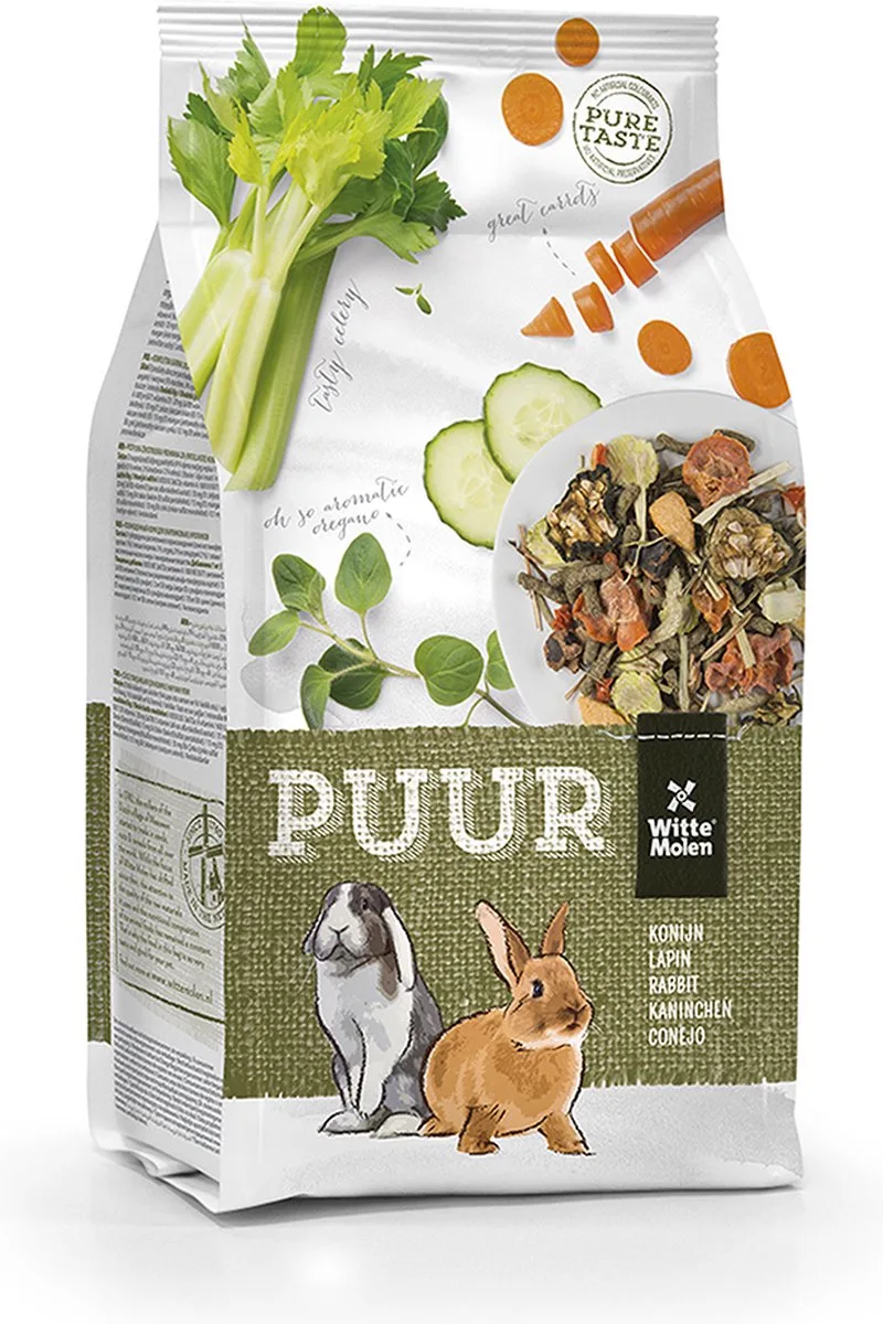 Puur Witte Molen - Konijn - 2kg de Witte Molen – photo produit