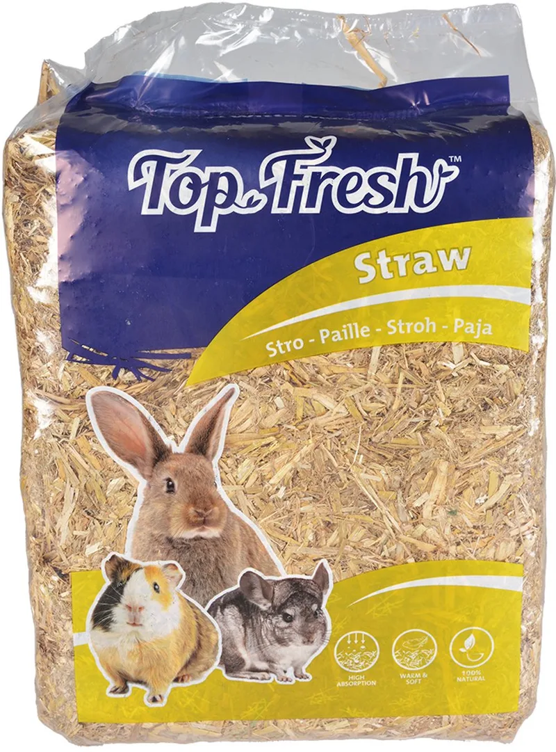 Stro naturel bodembedekking | stofvrij en absorberend | 1 kg of 2,5 kg 2,5KG van Witte Molen – productfoto