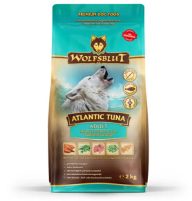 Adult Atlantic Tuna Hondenvoer - 1 kg by Wolfsblut – product photo