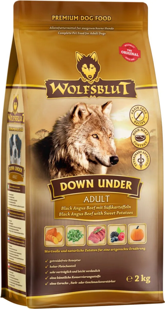 Down Under 2 kg van Wolfsblut – productfoto