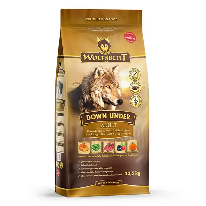 Down Under Hondenvoer 12.5kg fra Wolfsblut – produktbillede