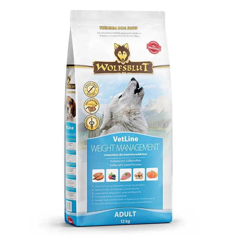 Hundefutter Zur Gewichtskontrolle 12 Kg fra Wolfsblut – produktbillede