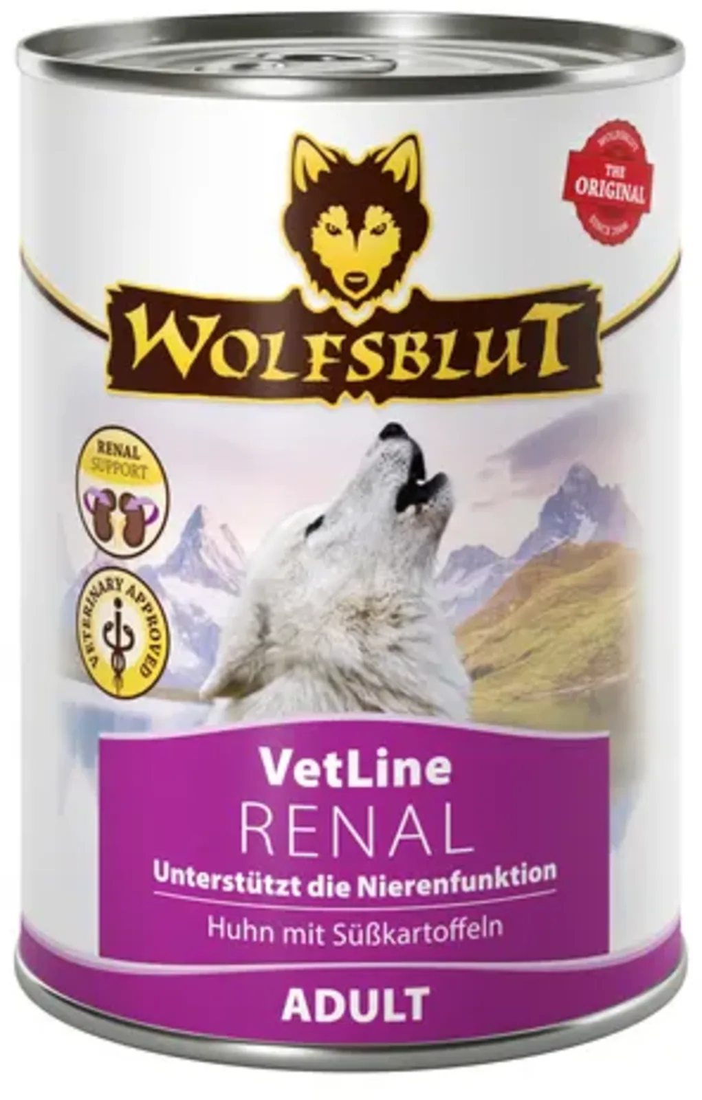 Hundenassfutter VetLine Renal - 395 g von Wolfsblut – Produktfoto