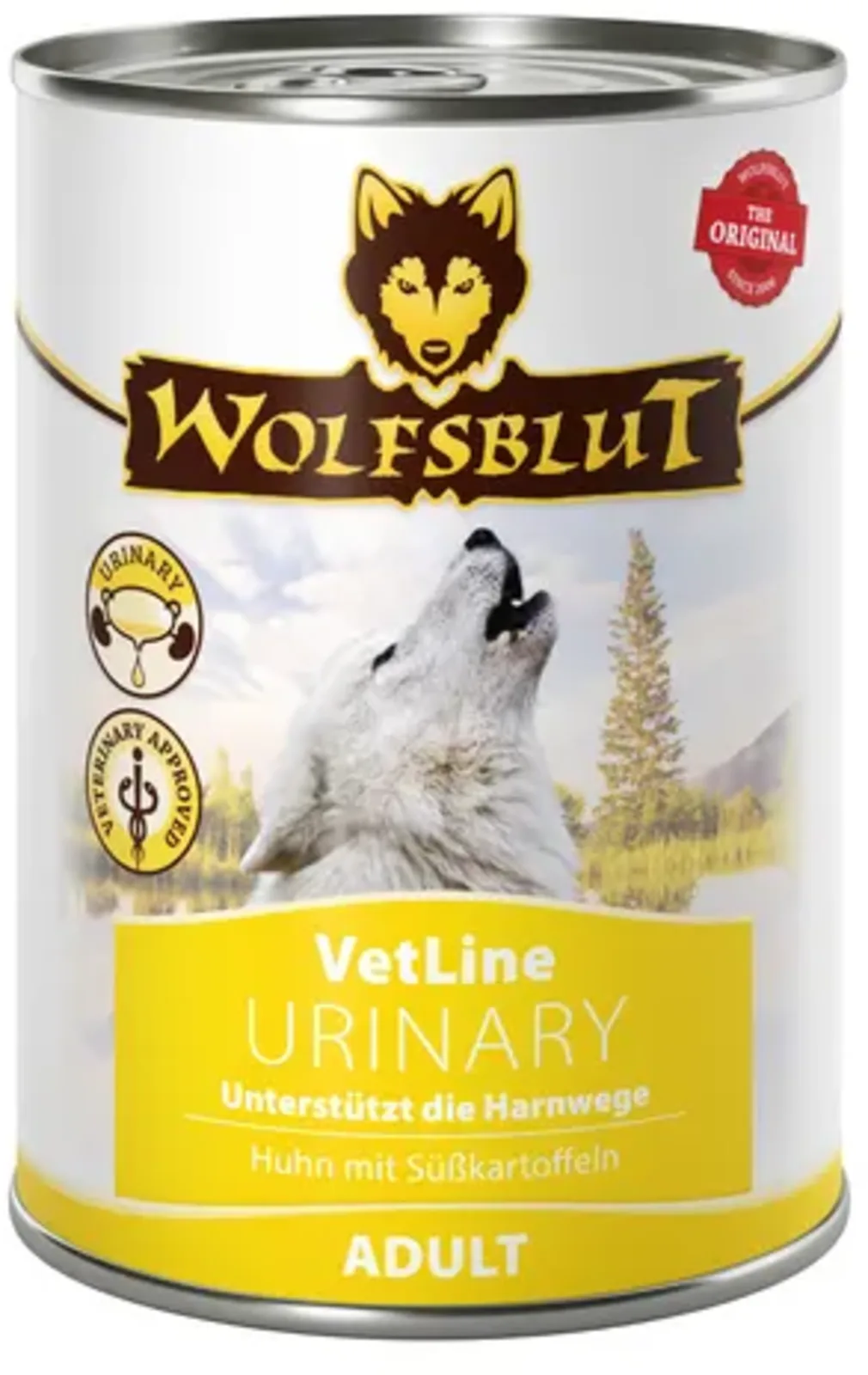 Hundenassfutter VetLine Urinary - 395 g von Wolfsblut – Produktfoto