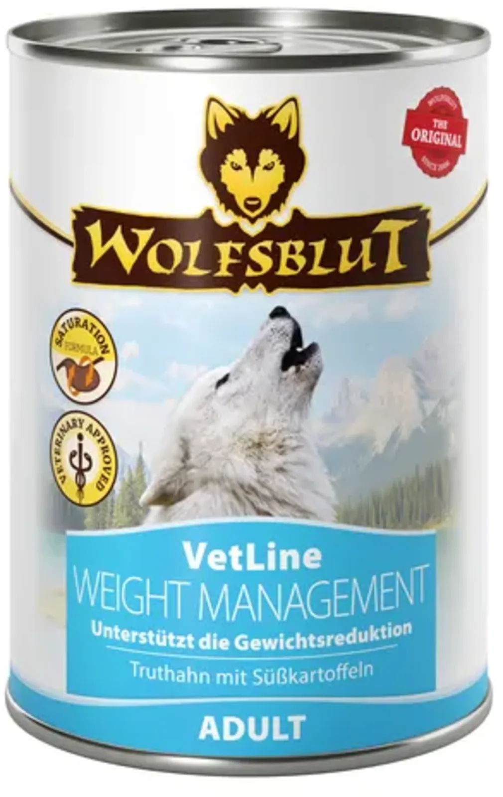 Hundenassfutter VetLine Weight Management - 395 g van Wolfsblut – productfoto