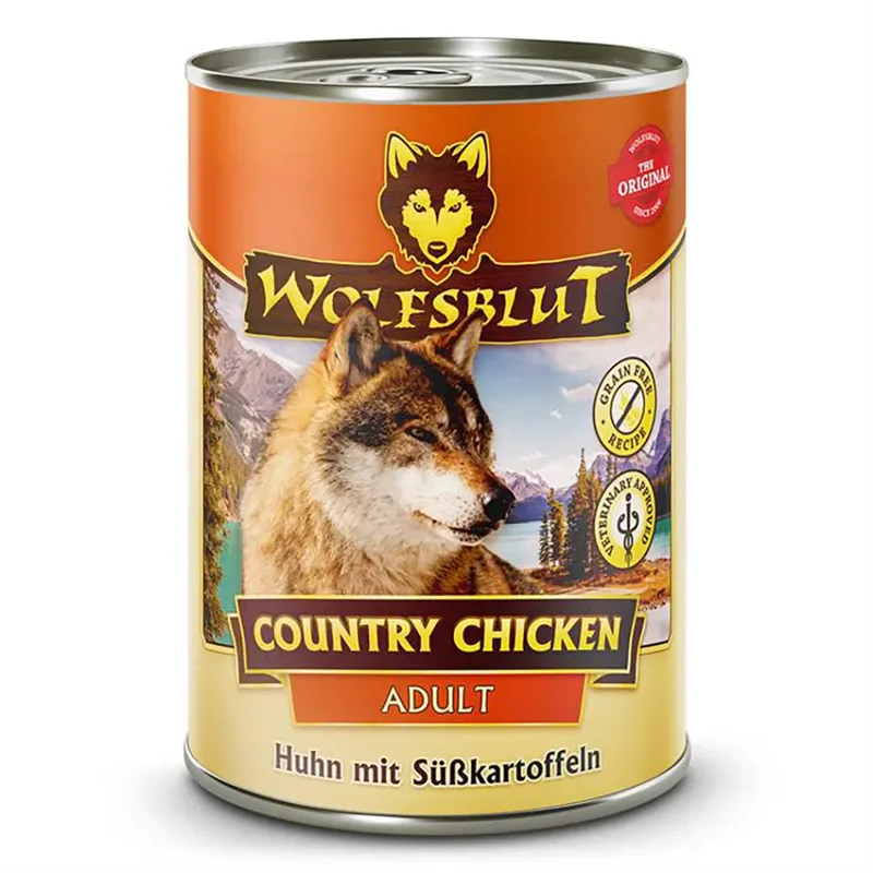 Natvoer Voor Honden Met Landkip 395g by Wolfsblut – product photo