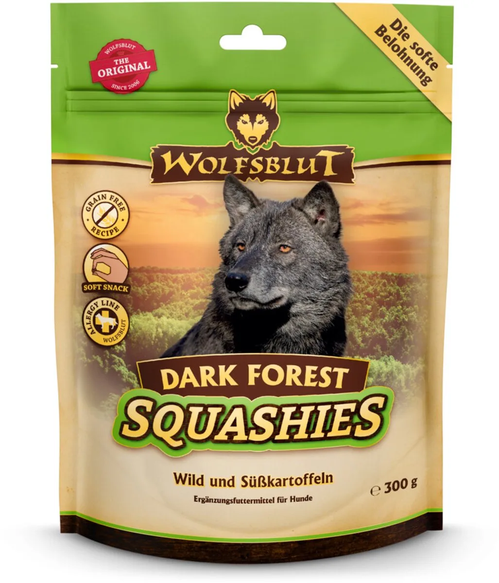 Squashies Dark Forest - 6 x 300 gr - Voordeelverpakking van Wolfsblut – productfoto