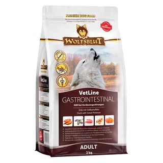 Vetline Gastro-intestinal Hondenvoer Met Eend 2kg by Wolfsblut – product photo 1 of 3