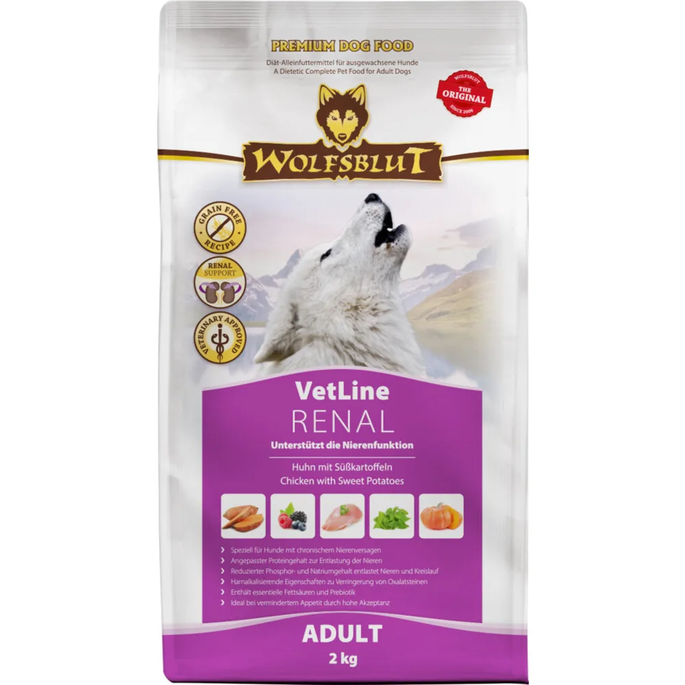 VetLine Renal 2 kg von Wolfsblut – Produktfoto