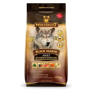 Zwartmoeras Waterbuffel Hondenvoer 12.5kg by Wolfsblut – product photo 1 of 2