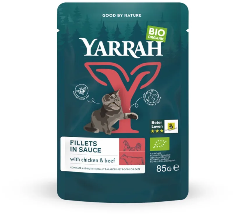 14x Yarrah Bio Kattenvoer Rund 85 gr by Yarrah – product photo