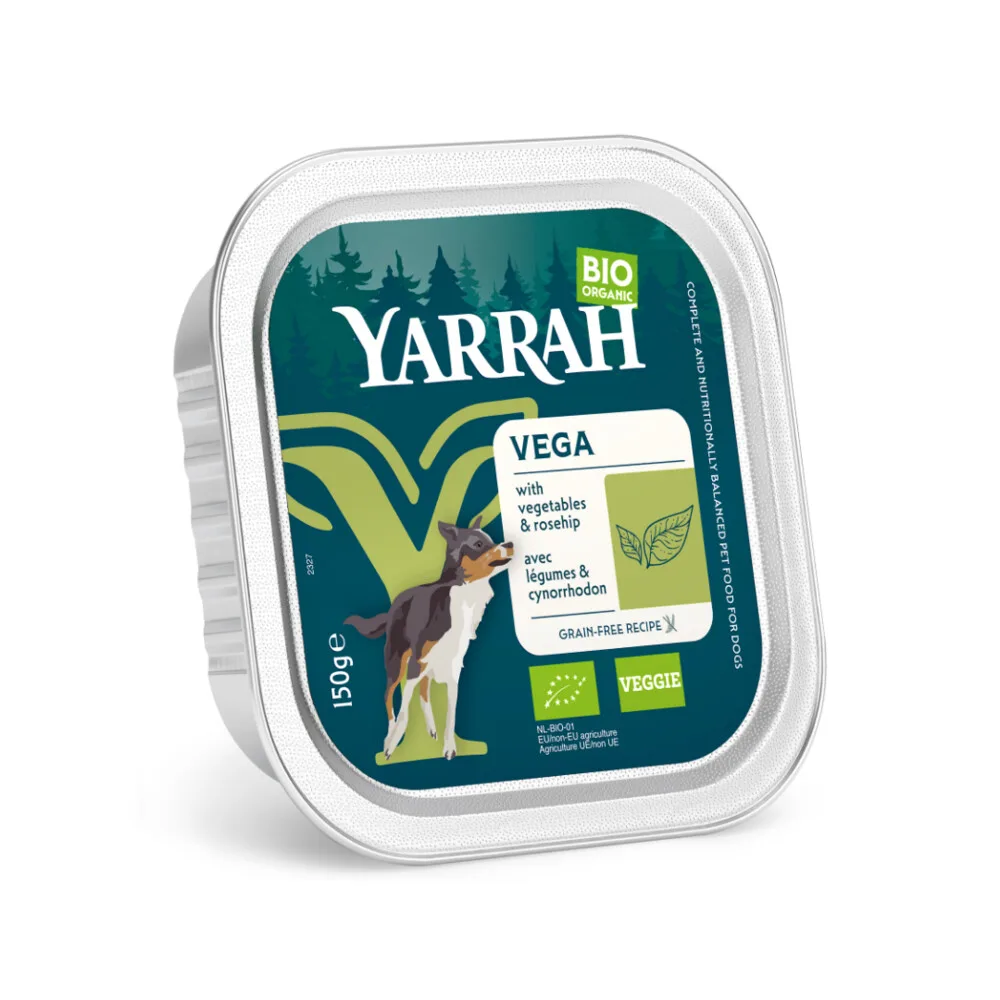 Bio Hondenvoer Chunks Vegetarisch 150 gr by Yarrah – product photo