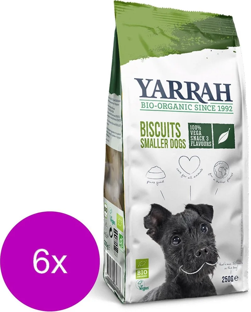 Bio Vega Multi Koekjes - Hondensnacks - 6 x NL-BIO-01 by Yarrah – product photo