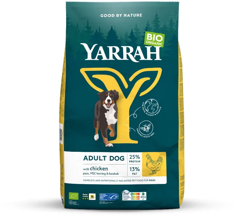Biologisch Adult Kip - Hondenvoer - 2 kg by Yarrah – product photo