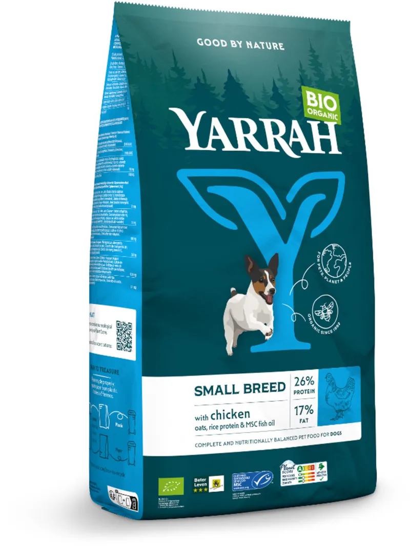 Biologisch Small Breed - Hondenvoer - 2 kg by Yarrah – product photo
