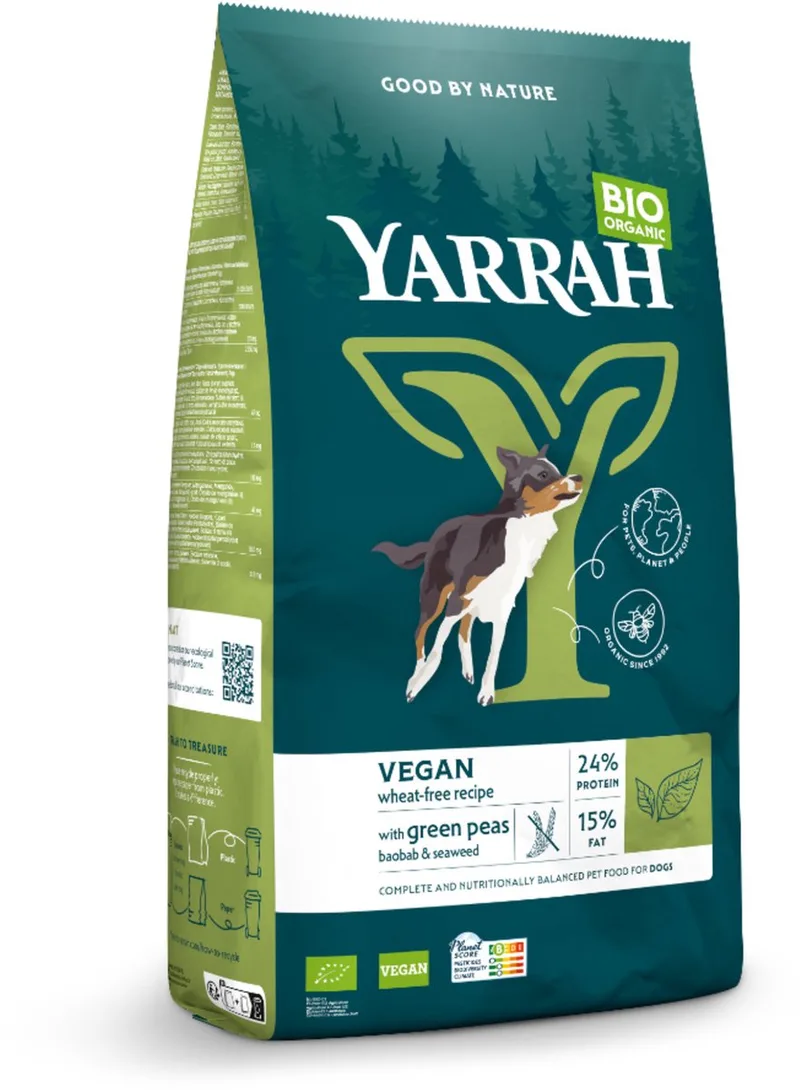 Biologisch Vega Graanvrij - Hondenvoer - 10 kg de Yarrah – photo produit