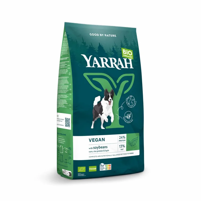 dog biologische brokken vega baobab / kokosolie NL-BIO-01 von Yarrah – Produktfoto