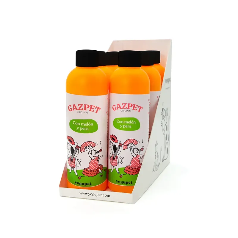 Gazpet Melon & Päron Djurfoder Snacks 6x250g von Yogupet – Produktfoto