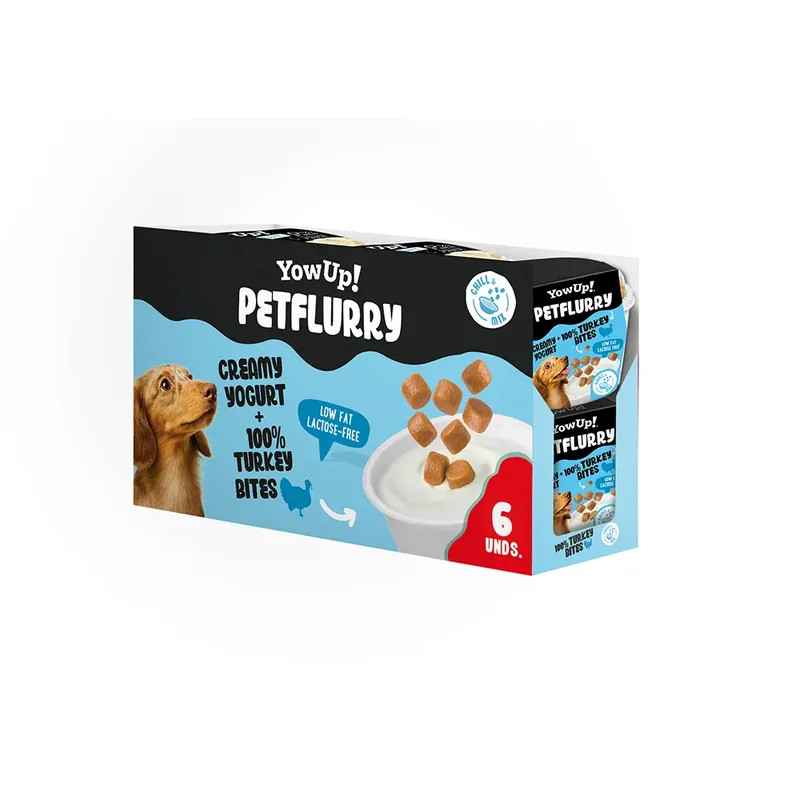 Chill Petflurry Kalkoen Hondensnack 125g 6 Eenheden by Yowup! – product photo 2 of 3