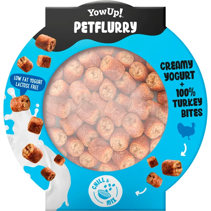 Chill Petflurry Kalkoen Hondensnack 125g 6 Eenheden by Yowup! – product photo 3 of 3