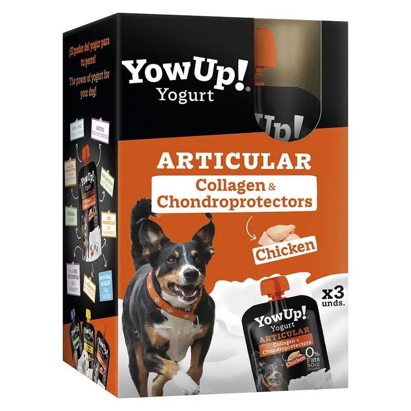 Hundesnack Mit Hühnchen Für Die Gelenke 115g fra Yowup! – produktbillede 2 af 3