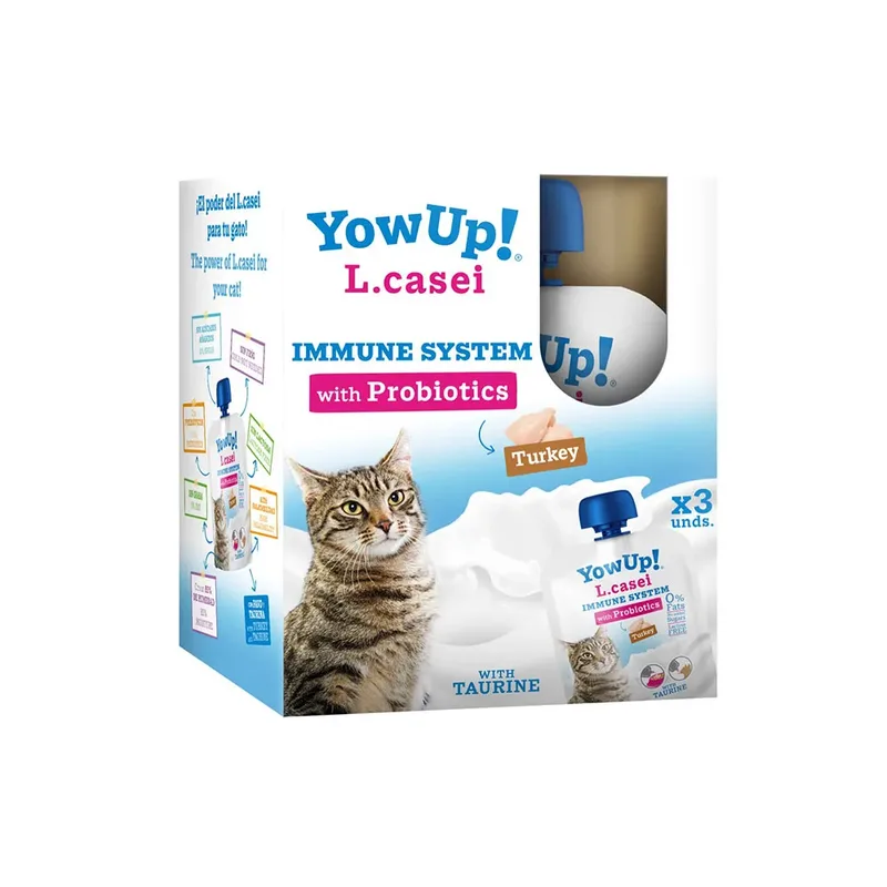 L. Casei Pack De Snacks Pour Chat Au Goût Poulet 85g de Yowup! – photo produit