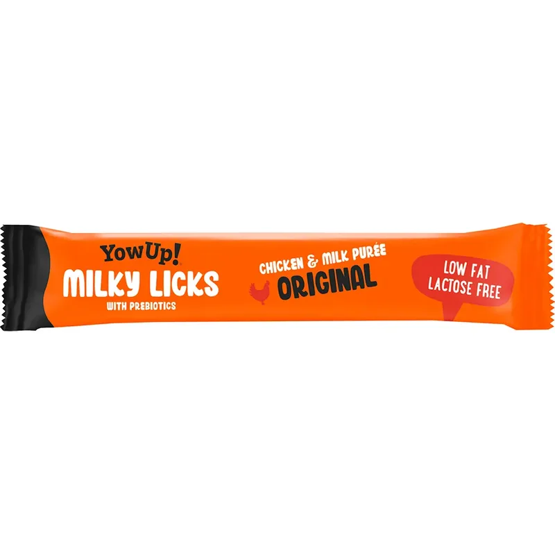 Milky Licks Kip Kattensnack 60g 12 Eenheden by Yowup! – product photo