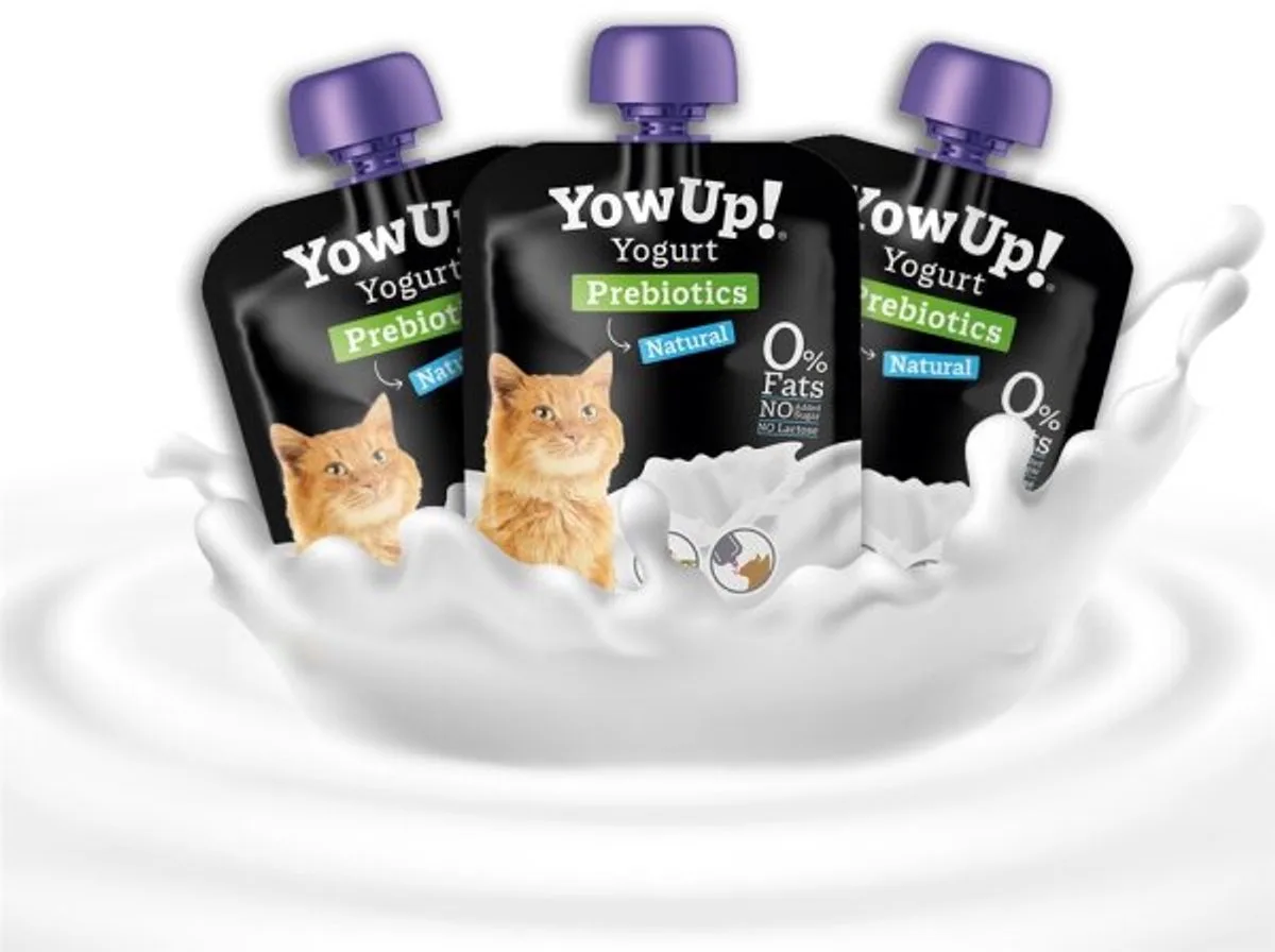 Naturel yoghurt voor katten 1x85 gr van Yowup! – productfoto