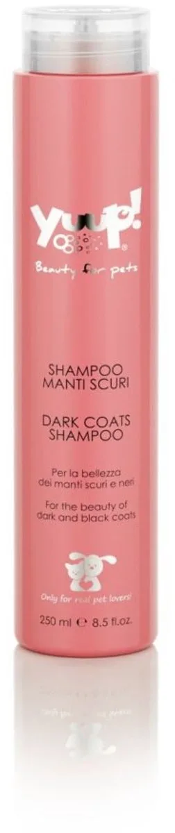 Hondenshampoo YUUP! Dark Coats - Glansversterkend, 250ml - Shampoo voor donkere vacht met Keratine