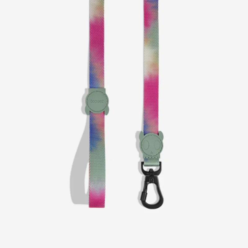 Looplijn Bliss Mintgroen&Pink&Blauw - Hondenriem - 120x2.5 cm by Zee.Dog in Blue – product photo