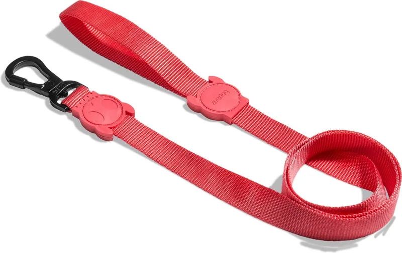 Looplijn Neon Coral Coral - Hondenriem - 120x1 cm de Zee.Dog en Coral – photo produit