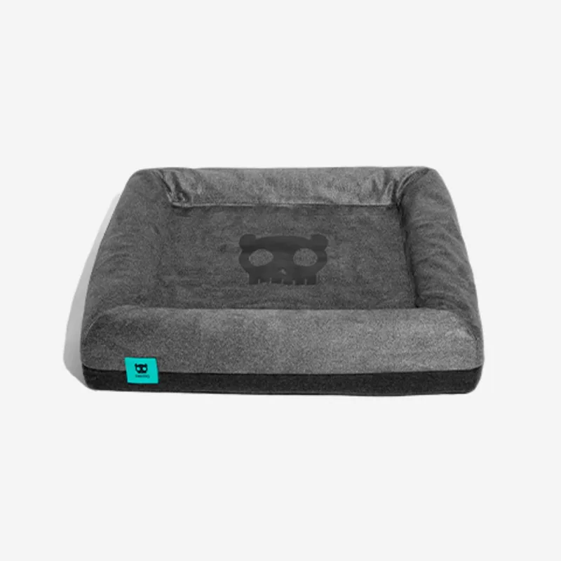 Zee.bed - Orthopedische Hondenmand Skull 2.0 Small by Zee.Dog in Grey – product photo