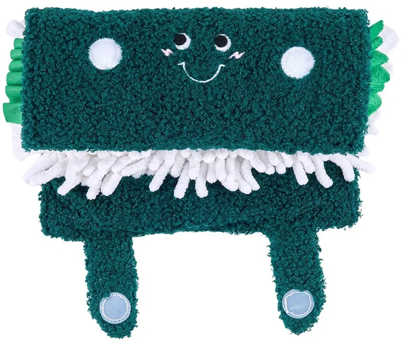 Snufflerz Roll - Sushi - honden snuffelmat en snuffelspeeltje - 23 x 41 x 2,5 cm by Zippy Paws in White, Black – product photo