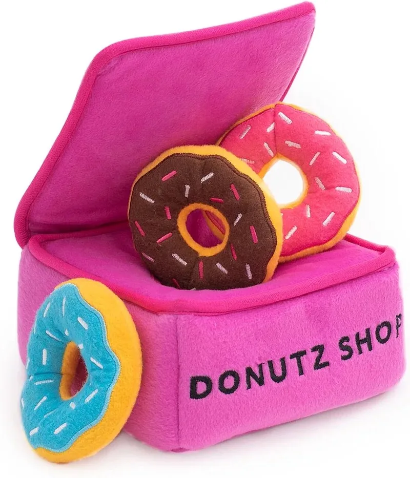 ZippyPaws-Zippy Burrow-Donutz Box-hondenspeelgoed-hondenpuzzel von Zippy Paws in Allerlei – Produktfoto