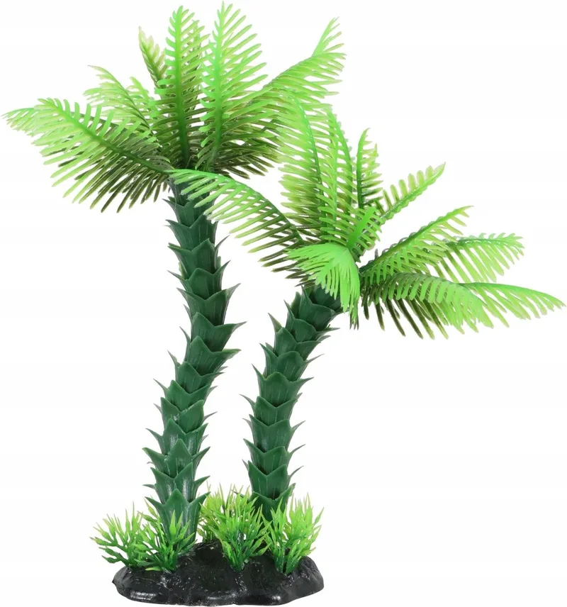 Aquarium Decoratie Dubbele Palm 13x21x20 cm van Zolux – productfoto