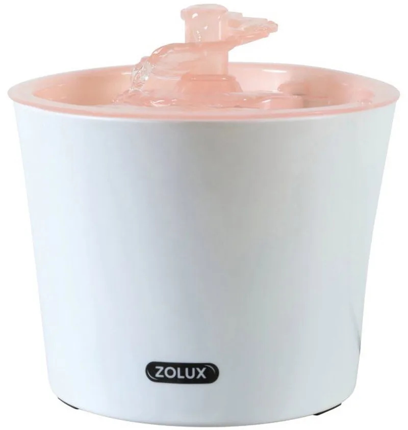 Calypso Waterfontein voor katten en honden - 3 liter - Inclusief 2 filters by Zolux in Pink – product photo
