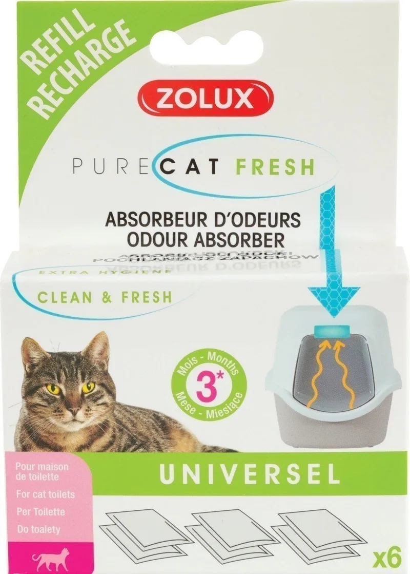 Clean & Fresh Universeel Filter Kattenbak by Zolux in Blue – product photo