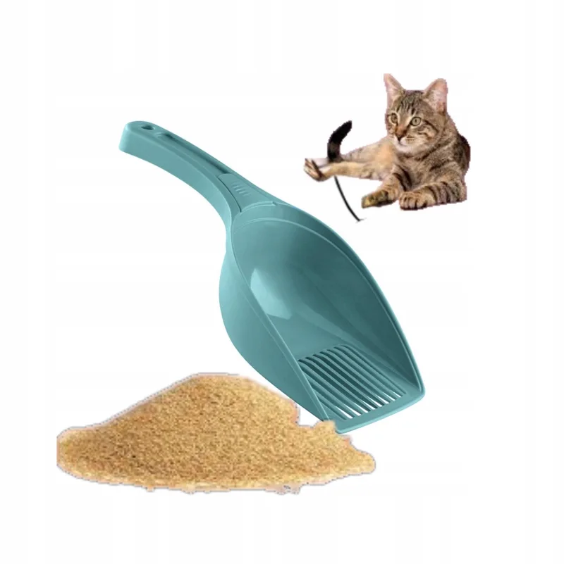 Diepe Kattenbak Schep - Duurzaam Plastic, Blauw, 27cm by Zolux – product photo