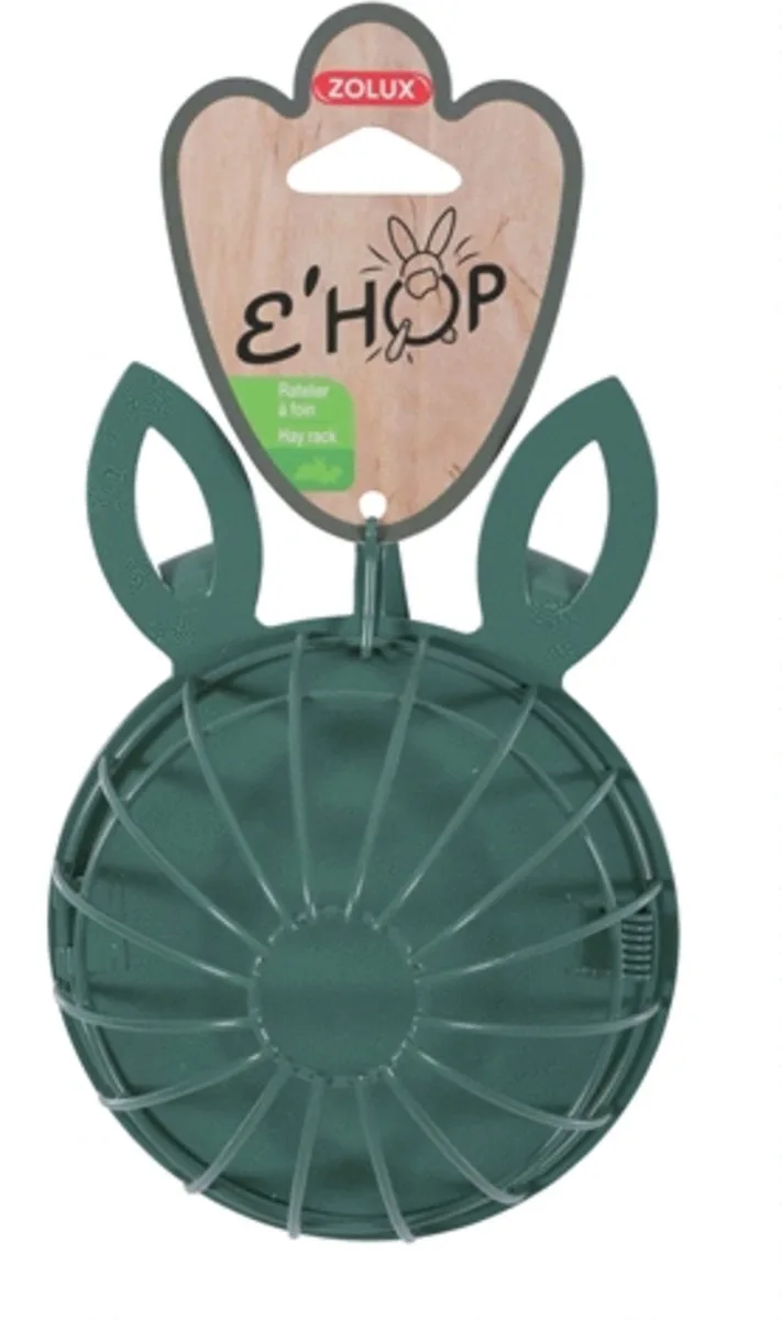 Ehop Hooiruif Konijn - Ruif - 12x5.5x17 cm by Zolux in Green – product photo